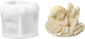 Rose Angel Candle Silicone Molds Resin Casting Mould for DIY Candle Making Polymer Clay Plaster