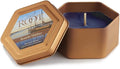 Root Candles Scented Candles in Travel Tin 24-Hour Honeycomb Traveler Handcrafted Beeswax Blend Candle, 4-Ounce, Seaside Harbor