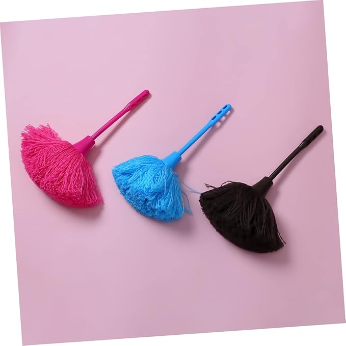 2pcs Household Handheld Duster Reusable Cleaning Tools with Non-Slip Ergonomic Handle for Home Car Office and Kitchen