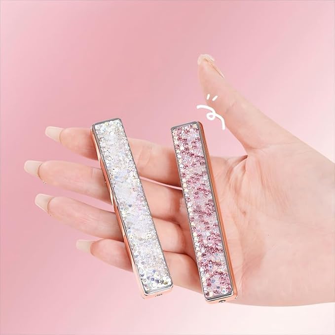 Electric Pink Lighter, USB Flameless Coil Lighter Electronic Rechargeable