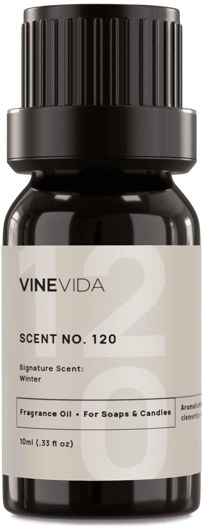 VINEVIDA [10 ml] Winter; Fragrance Oil for Candle Making and Soap Making - Premium Candle Scents for Soy Candles