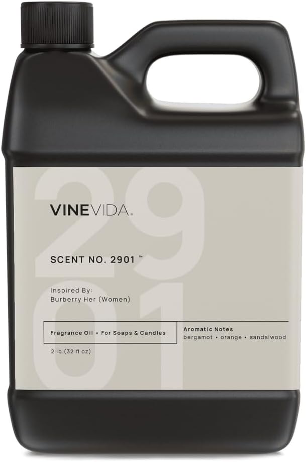 VINEVIDA [32oz] No.2901 Her (Women) Fragrance Oil for Candle Making - Natural Candle Oil Scents - Soap Making Essential Oil - Made in USA