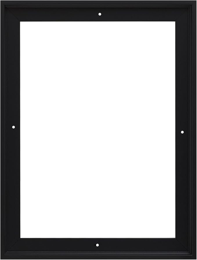 Pixy Canvas Floater Frame 20x28 for 3/4 (0.75) inch Deep Canvas Paintings/Canvas Prints/Wood Canvas Panels/Wall Art/Wall Decor/Home Decor/Artwork (Black, 20 x 28 inch, Portrait)