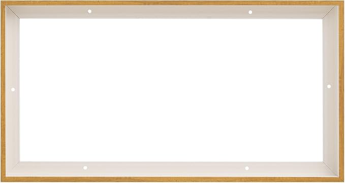 Pixy Canvas Floater Frame 8x16 for 1-1/2 (1.5) inch Deep Canvas Paintings/Canvas Prints/Wood Canvas Panels/Wall Art/Wall Decor/Home Decor/Artwork (Natural Oak, 8 x 16 inch, Landscape)