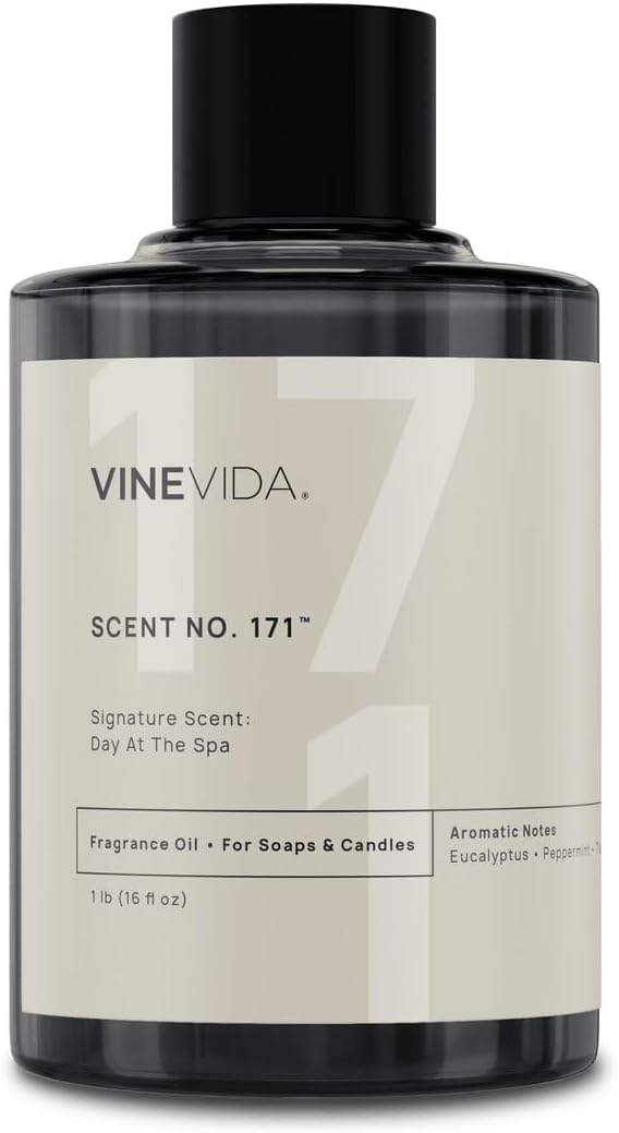 VINEVIDA [16 oz] Day at The Spa; Fragrance Oil for Candle Making and Soap Making - Premium Candle Scents for Soy Candles