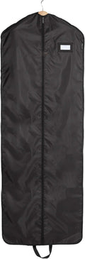 Covermates Keepsakes Garment Bag Set for Closet Storage and Travel – Breathable Suit and Dress Bags with ID Window and Carrying Handles – Heavy-Duty Hanging Wardrobe Protection Set, Black