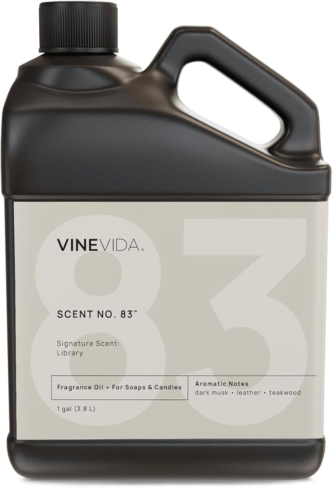 VINEVIDA [128oz] Scent No.83 Fragrance Oil for Candle Making and Soap Making - Premium Candle Scents for Soy Candles