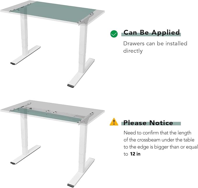 Pull-Out Desk Drawer - Office Storage Organizer Mounts Easily, Space-Saving Slide-Out drawer for Under Desk (24.4 in Internal Width)