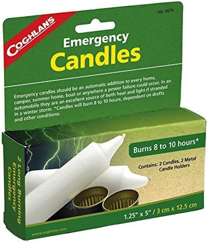 Coghlans 8674 Long Burning Emergency Candles