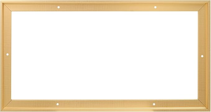 Pixy Canvas Floater Frame 10x14 for 3/4 (0.75) inch Deep Canvas Paintings/Canvas Prints/Wood Canvas Panels/Wall Art/Wall Decor/Home Decor/Artwork (Brass Gold, 10 x 14 inch, Landscape)