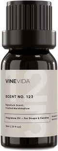VINEVIDA [10 ml] Frosted Marshmallow; Fragrance Oil for Candle Making and Soap Making - Premium Candle Scents for Soy Candles