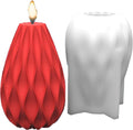 3D Geometric Cylindrical Candle Silicone Mold Fondant Chocolate Cake Candy Baking Mold Plaster Soap Epoxy Resin Clay Mould