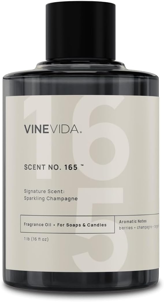 VINEVIDA [16 oz] Sparkling Champagne; Fragrance Oil for Candle Making and Soap Making - Premium Candle Scents for Soy Candles