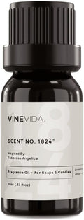 VINEVIDA [10mL] Tuberose Angelica Fragrance Oil for Candle Making - Natural Candle Oil Scents - Soap Making Essential Oil - Made in USA