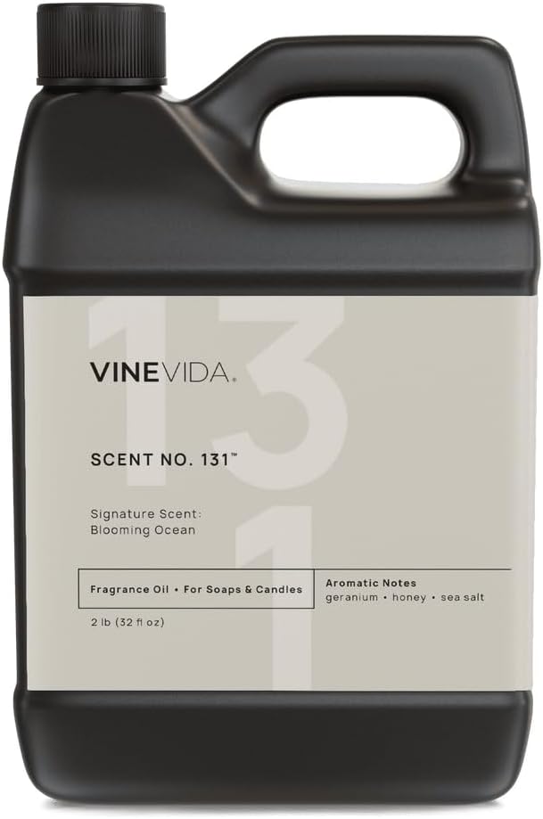 VINEVIDA [32 oz] Blooming Ocean; Fragrance Oil for Candle Making and Soap Making - Premium Candle Scents for Soy Candles