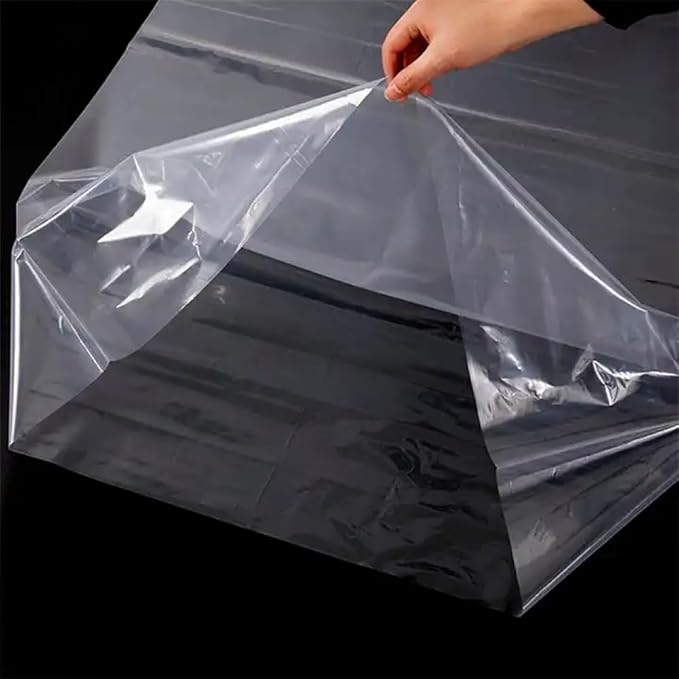 Extra Large Plastic Storage Bags Clear Appliance Storage Bags Perfect for Moistureproof, Dustproof, Luggage, Suitcase, Home Appliances, Comforter and more (79 x 99" 5 Pack)