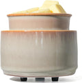 Ceramic Electric Wax Melt Warmer & Cube Oil Melter Cute Small Warmers Aromatherapy for Home Decorative Burner Melts Scented Candle Tart Scent Warm Fragrance (Yellow Mix)