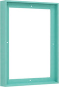 Pixy Canvas Floater Frame 18x36 for 1-1/2 (1.5) inch Deep Canvas Paintings/Canvas Prints/Wood Canvas Panels/Wall Art/Wall Decor/Home Decor/Artwork (Lucite Green, 18 x 36 inch, Portrait)