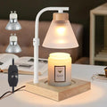nawaza Dimmable Candle Warmer Lamp Electric Light for Candle Melter Scented Candles Top-Down Melting, Scented Wax Warmer for Home Offices Decor, Birthdays Gifts for Women Mom Grandma(White)