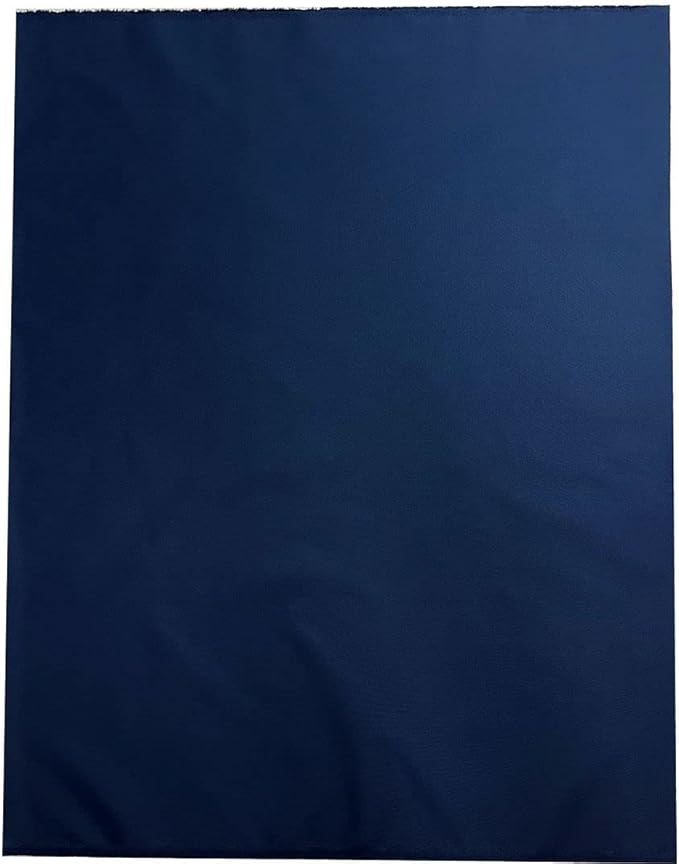 Mybecca Canvas Oxford Fabric Marine Waterproof Outdoor Awning 600 Denier by The Yard (Cut Separate by Yard for Prime Orders-1 Yard) (60"x36") Navy Blue
