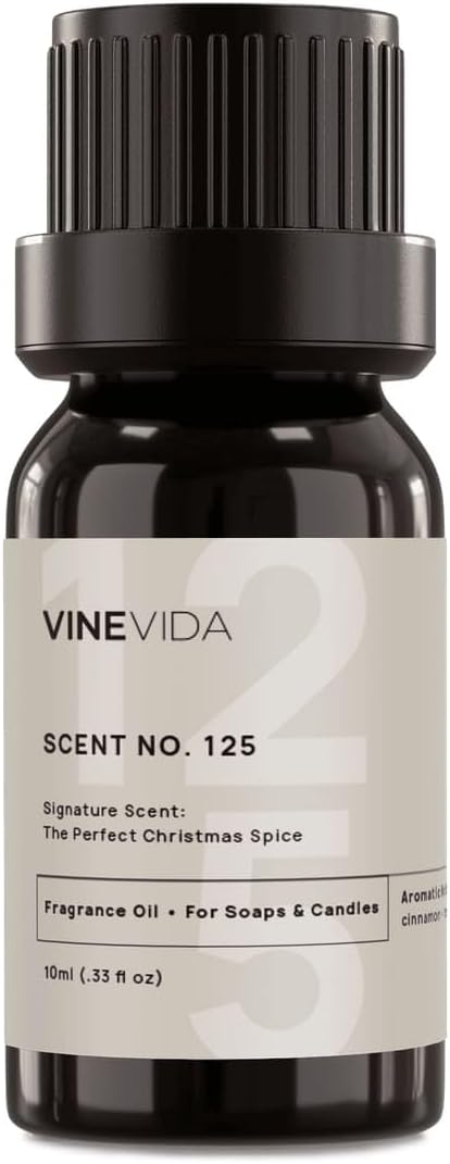 VINEVIDA [10 ml] The Perfect Christmas Spice; Fragrance Oil for Candle Making and Soap Making - Premium Candle Scents for Soy Candles