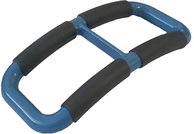 Stander Handy Handle, Lift Assist Device for Elderly and Disabled, Patient Standing Aid for Handicapped, Blue with Rubber Grip