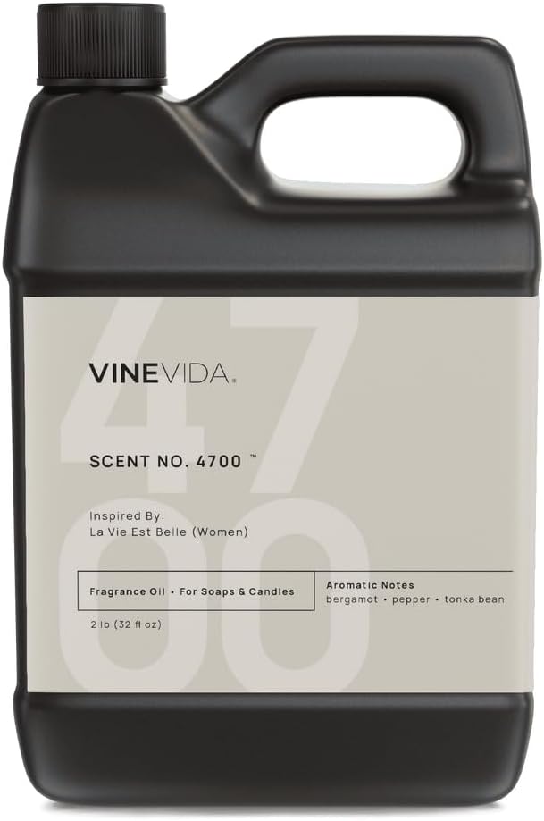 VINEVIDA [32oz] La Vie Est Belle (Women) Fragrance Oil for Candle Making - Natural Candle Oil Scents - Soap Making Essential Oil - Made in USA