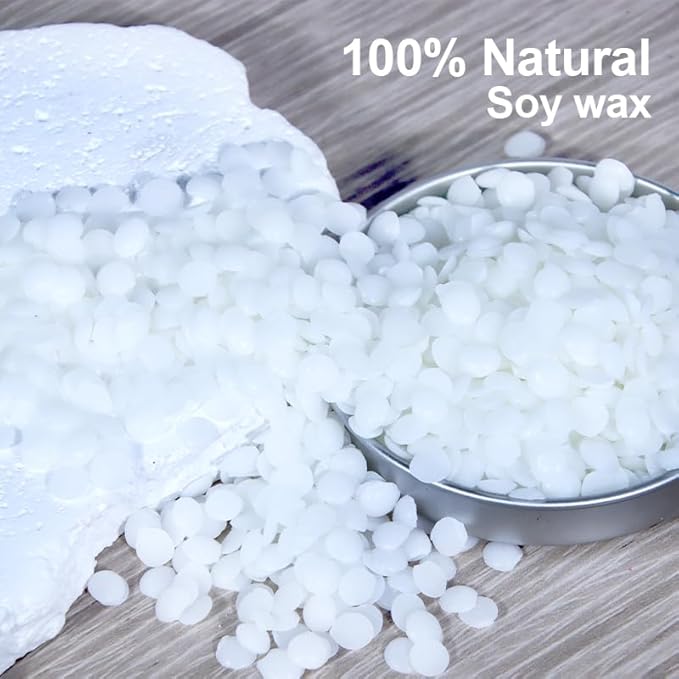 DIY Candle Making Supplies for Adults and Beginners, Including Soybean Wax, Exquisite Stickers, Candle Jars, Wicks, and Homemade Candle jar Sets with Essential Oils.