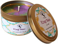 Positive Vibez Only King Cake Candle Scented Soy Candle, 5 Ounce Travel Tin, Single Wick Candle, 25 Hours of Burn Time, Gift