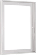 Pixy Canvas Floater Frame 6x8 for 3/4 (0.75) inch Deep Canvas Paintings/Canvas Prints/Wood Canvas Panels/Wall Art/Wall Decor/Home Decor/Artwork (Chrome, 6 x 8 inch, Portrait)