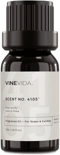 VINEVIDA [10mL] Luce di Rosa Fragrance Oil for Candle Making - Natural Candle Oil Scents - Soap Making Essential Oil - Made in USA