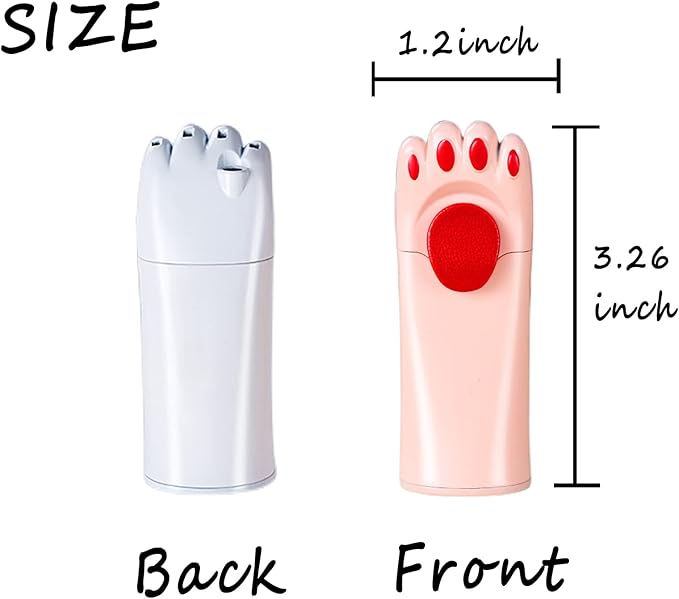 Windproof Lighter, Cool, Cute Cat Paw Design, Fillable, Adjustable, Butane Lighter, Gift for Men（No Gas）