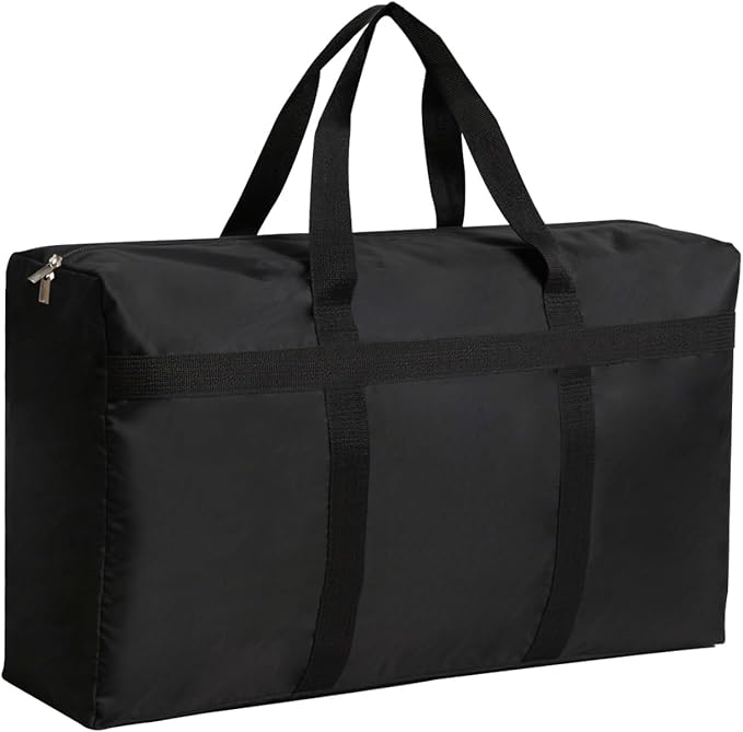 Extra Large Moving Bags with Strong Zippers, Storage Bags with Carrying Handles, Duffle Bag Packing Bags for Moving, Storage, Travel and Camping, Storagebag Totes for Space Saving