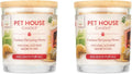 Pet House Scented Candles, Plant Based Pet Candle, Clean Burning, Long Lasting Air Freshener for Home, Holidays Fur All 2 Pack