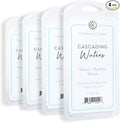 Colonial Candle Cascading Waters Scented Wax Melts, Wax Melt Warmer Cubes, Long Lasting Scented Wax Warmer Cubes, 4 Pack, 6 Cubes Each - Made in The USA