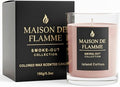 Smoke Odor Eliminating Candle – Island Cotton Soy Wax Candle for Kitchen, Apartment & Home Smells, Long Lasting Odor Neutralizing Scented Candle, 150g / 5.3 oz – Maison De Flamme