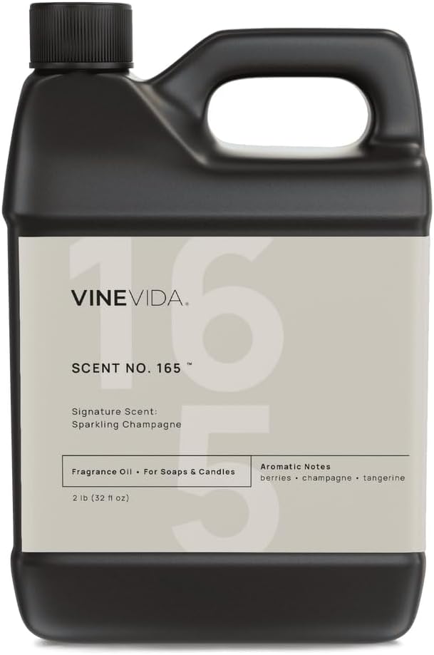 VINEVIDA [32 oz] Sparkling Champagne; Fragrance Oil for Candle Making and Soap Making - Premium Candle Scents for Soy Candles
