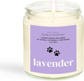 Lavender | Pet Friendly Candle | Soy-Free Coconut Apricot Wax | Clean Burning | Non-Toxic | Veterinarian Approved | Pet Odor Eliminator | Air Freshening Scented Candle | 9 oz
