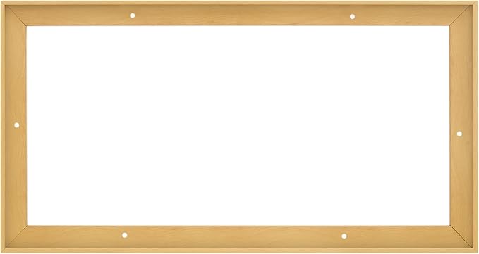 Pixy Canvas Floater Frame 24x40 for 1-1/2 (1.5) inch Deep Canvas Paintings/Canvas Prints/Wood Canvas Panels/Wall Art/Wall Decor/Home Decor/Artwork (Light Maple, 24 x 40 inch, Landscape)