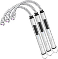 SUPRUS Electric Candle Lighter USB Type C Rechargeable Lighter Steel Shell & Hanging Hook with 360° Flexible Neck(Silver, 3)