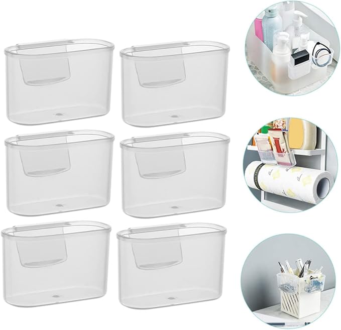 Ciieeo 6pcs Fridge Side Door Case Fridge Sauce Bag Box Supply Material Charcuterie Box Organizer