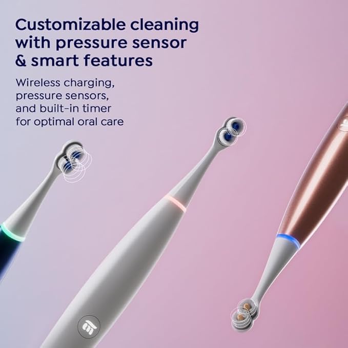 SuperMouth® Ultim8 Travel SmartCase™ - Compact Carrying Case for the SmartBrush™ - Portable UV Sanitizer - Travel-Friendly Oral Care Organizer for Toothbrush, Toothpaste & Floss - Sapphire Blue
