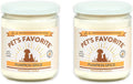 Pet's Favorite Pet Odor Candle, Clean Burning, Long Lasting Candles with a Natural Fiber Wick and 70 Hour Burn Time, Pumpkin Spice Pack of 2