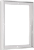 Pixy Canvas Custom Sized Floater Frame for 1-1/2 (1.5) inch Deep Canvas Paintings/Canvas Prints/Wood Canvas Panels/Wall Art/Wall Decor/Home Decor/Artwork (Chrome, Custom Size, Portrait)