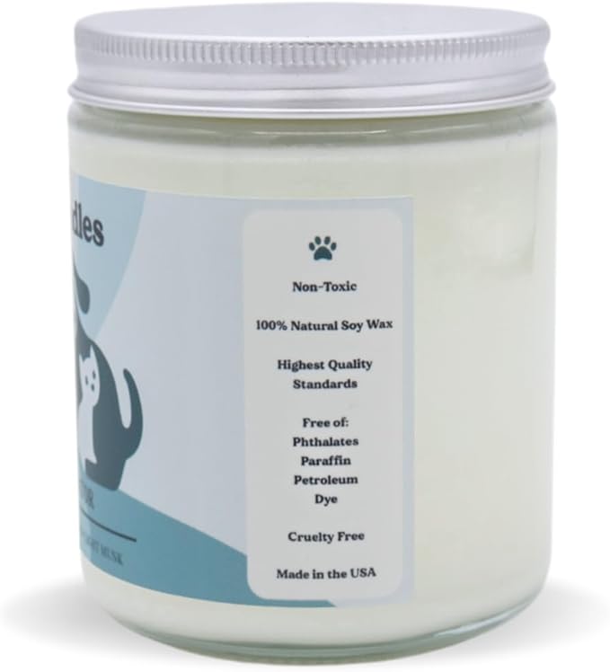 Pet Palace Candles - Odor Eliminator Candle, Incredible Scents - 100% Soy - Neutrolizer Eliminates Odors from Pets, Smoke, Urine, and More. Eco-Friendly and Non-Toxic (Fresh Linen)