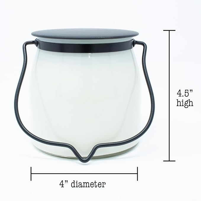 Milkhouse Candle Company - Eucalyptus Lavender - Creamery Collection - 16oz Double Cotton Wick Soy Candles with Beeswax - Long Burn Time, Made in The USA - Non Toxic, Premium Scented Candles