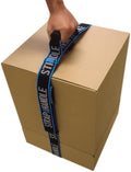 8’ Carry Strap with Handle | Adjustable Belt | Easy, Safe, Secure, Lifting, Moving, Carrying Heavy Boxes, Groceries | Best Luggage Strap (Strap-A-Handle 8ft. Length, 50lb. Capacity)
