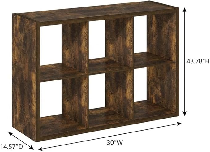 Furnifact Amber Pine Bookcase with Elegant Wooden Shelves, Durable Wood Construction, Stylish and Functional Home or Office Storage Solution