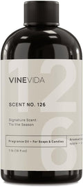 VINEVIDA Scent NO. 126-16oz (1lb) Signature 'Tis The Season' Fragrance Oil for Candle & Soap Making - Made in USA