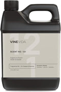 VINEVIDA Scent NO. 121 Fragrance Oil - 32oz (2lbs) - Signature Scent: Cedar & Suede Fragrance Oil for Candle Making - Made in USA Candle Scents Scents for Soap Making